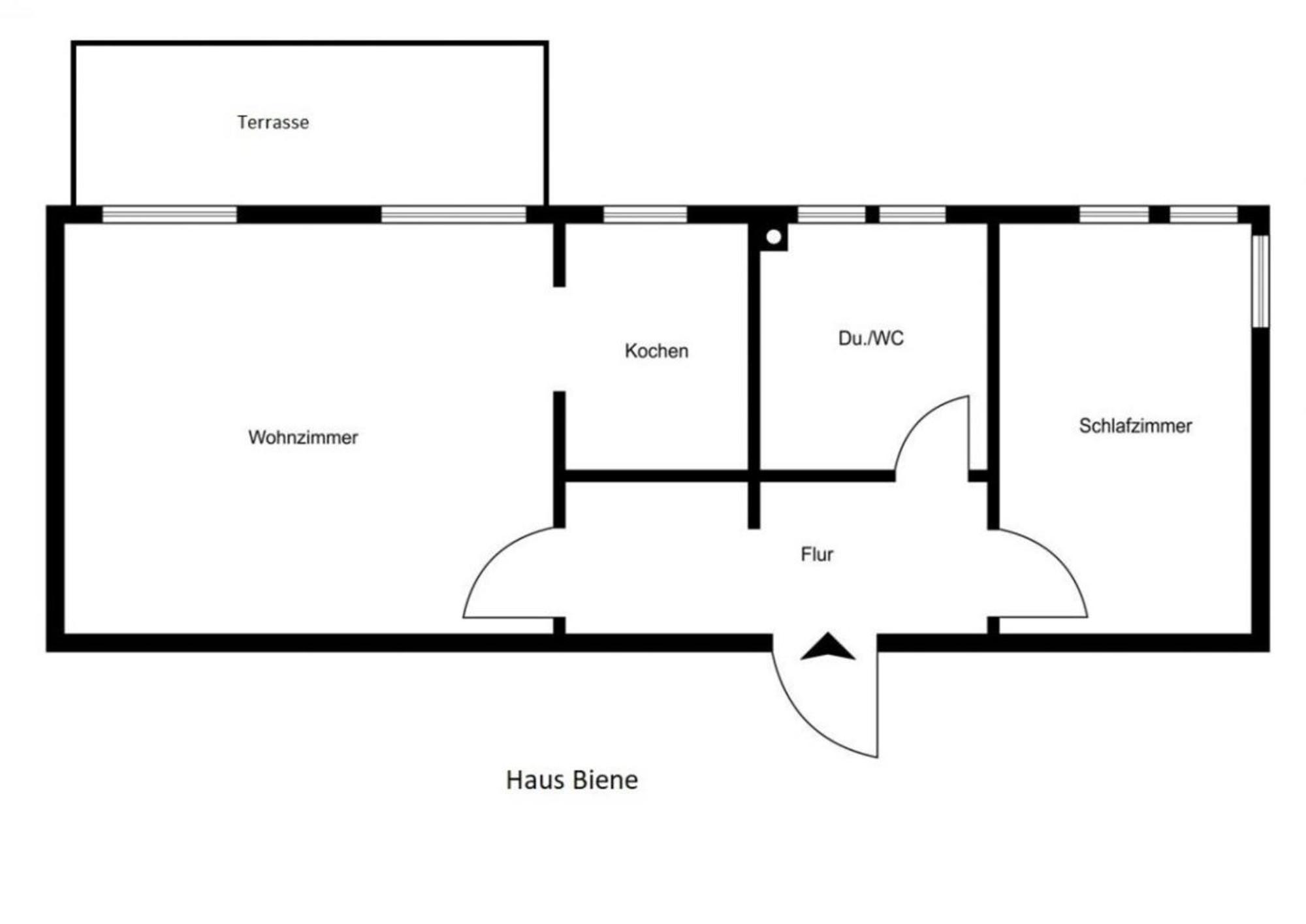 Ferienhaus Biene Am Siel Neufunnixsiel Экстерьер фото